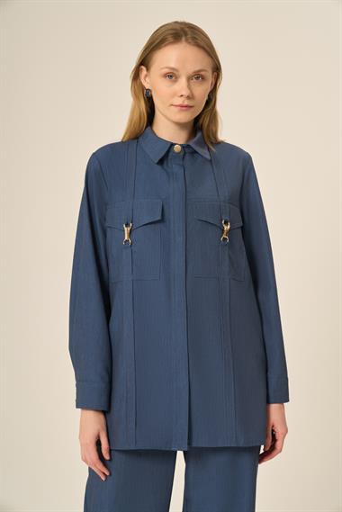 FTZ Women Kadın Tansel Takım  İndigo 31108