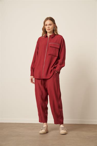 FTZ Women Kadın Modal Takım  Bordo 31036