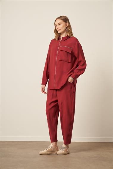 FTZ Women Kadın Modal Takım  Bordo 31036