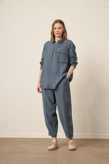 FTZ Women Kadın Modal Takım  İndigo 31036