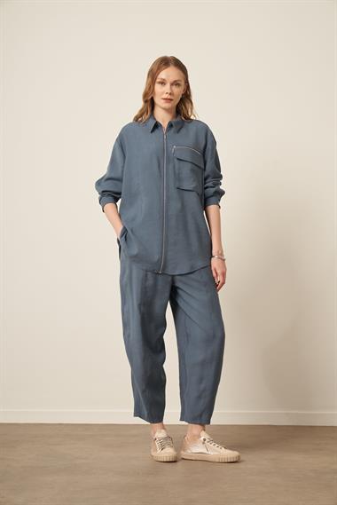 FTZ Women Kadın Modal Takım  İndigo 31036