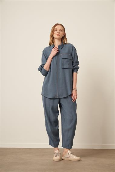 FTZ Women Kadın Modal Takım  İndigo 31036