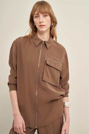 FTZ Women Kadın Modal Takım  Kahve 31036