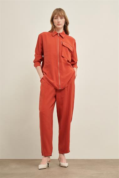 FTZ Women Kadın Modal Takım  Kiremit 31036