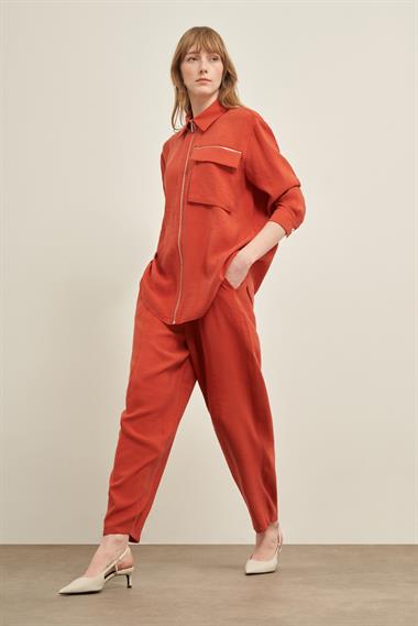 FTZ Women Kadın Modal Takım  Kiremit 31036