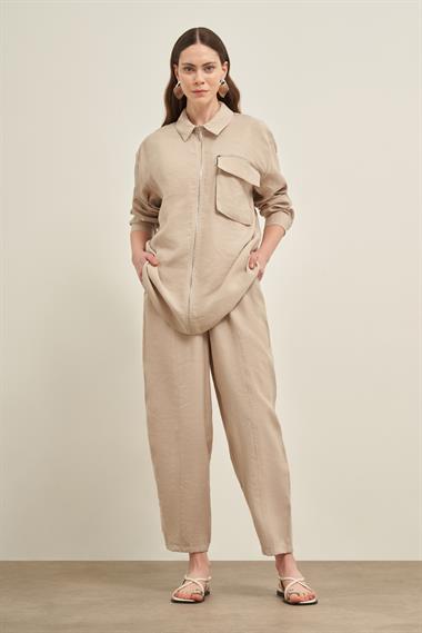 FTZ Women Kadın Modal Takım  Taş 31036