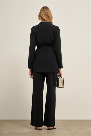 FTZ Women Kadın Pantolonlu Takım  Siyah 31030