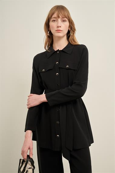 FTZ Women Kadın Pantolonlu Takım  Siyah 31030