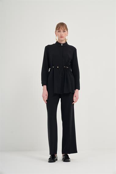 FTZ Women Kadın Pantolonlu Takım  Siyah 31031