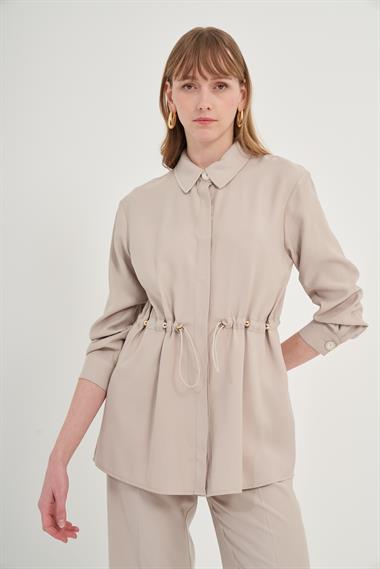 FTZ Women Kadın Pantolonlu Takım  Taş 31031