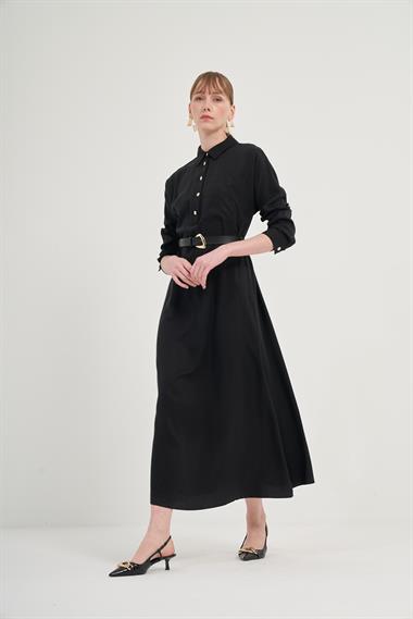 FTZ Women Kadın Tansel Elbise  Siyah 31005