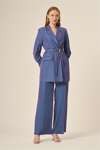 FTZ Women Kadın Tensel Takım  Mavi 31091