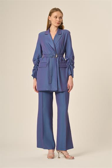 FTZ Women Kadın Tensel Takım  Mavi 31091