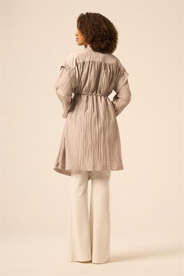 FTZ Women Kadın Kap  Gri 31236