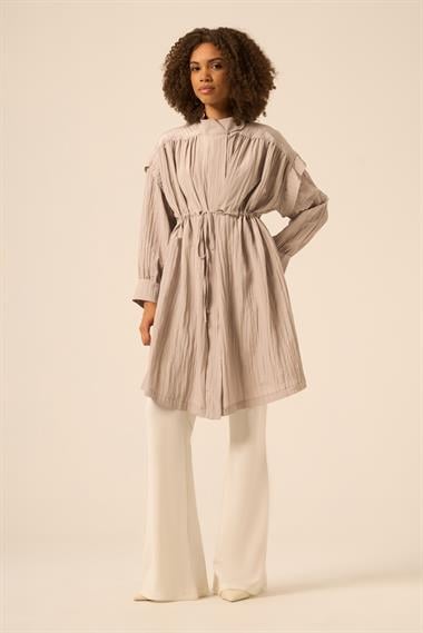 FTZ Women Kadın Kap  Gri 31236