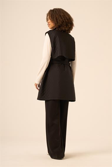 FTZ Women Kadın Kapitone Yelek  Siyah 31240