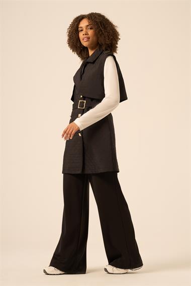 FTZ Women Kadın Kapitone Yelek  Siyah 31240