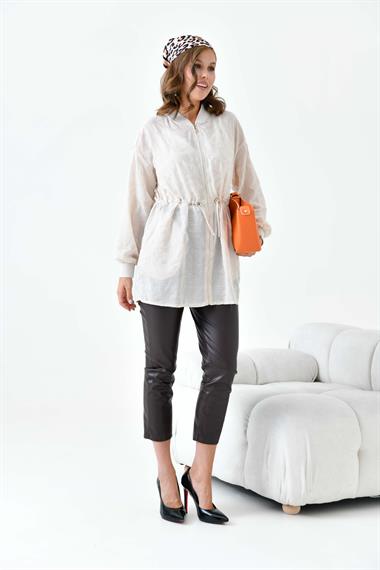 FTZ Women Kadın Kesme Cap  Beige 30853