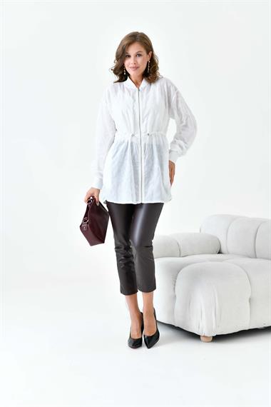 FTZ Women Kadın Kesme Cap  Ekru 30853