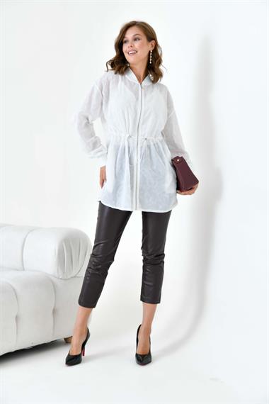 FTZ Women Kadın Kesme Cap  Ekru 30853