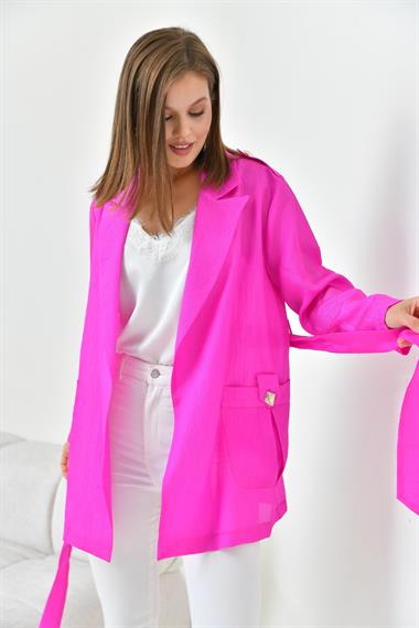 FTZ Women Kadın Organze Cap  Fuşya 30856