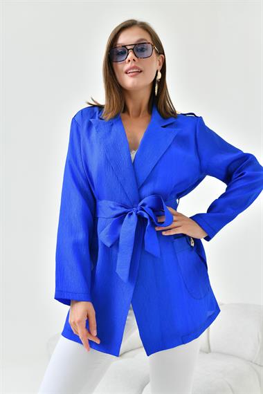 FTZ Women Kadın Organze Cap  Saks Mavi 30856