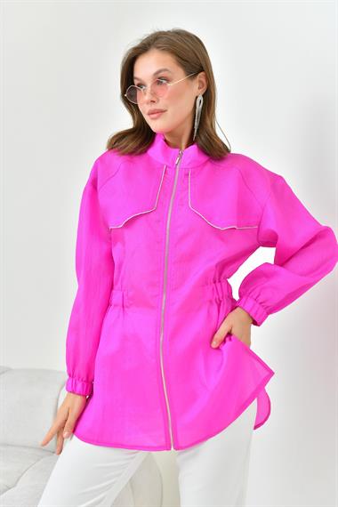 FTZ Women Kadın Organze Cap  Fuşya 30854