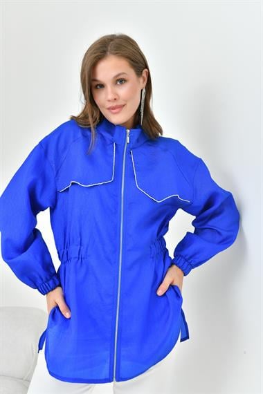 FTZ Women Kadın Organze Cap  Saks Mavi 30854