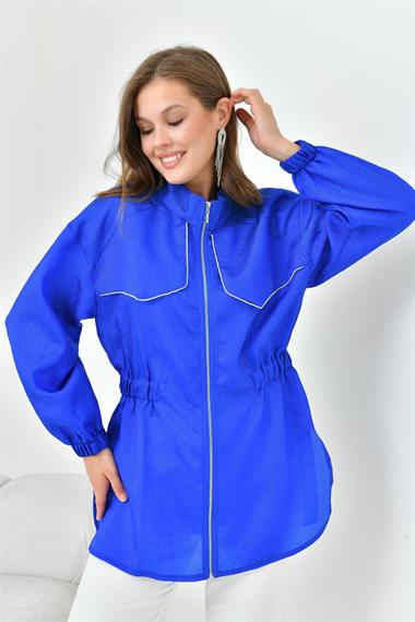 FTZ Women Kadın Organze Cap  Saks Mavi 30854