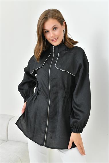 FTZ Women Kadın Organze Cap  Siyah 30854