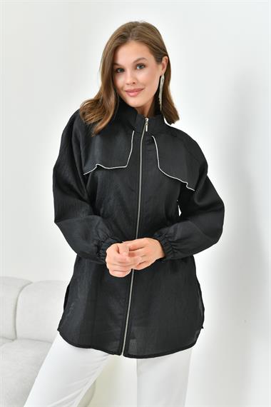 FTZ Women Kadın Organze Cap  Siyah 30854