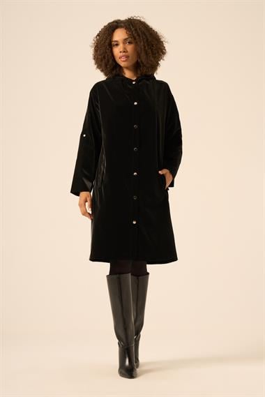 FTZ Women Kadın Trenç Kap  Siyah 31237