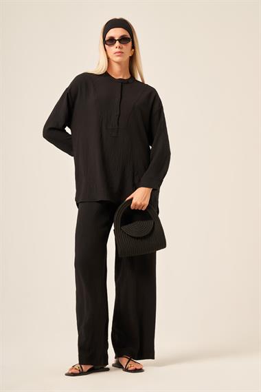 FTZ Women Kadın Airobin İkili Takım  Siyah 31186