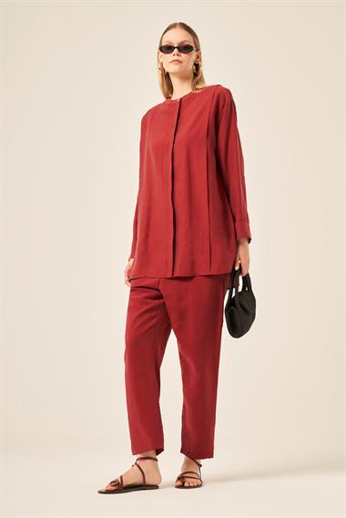 FTZ Women Kadın Airobin Takım  Bordo 31198