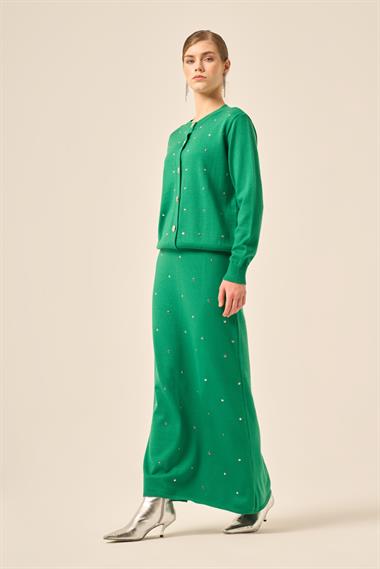 FTZ Women Kadın Taş Detaylı İkili Takım  Benetton 20752