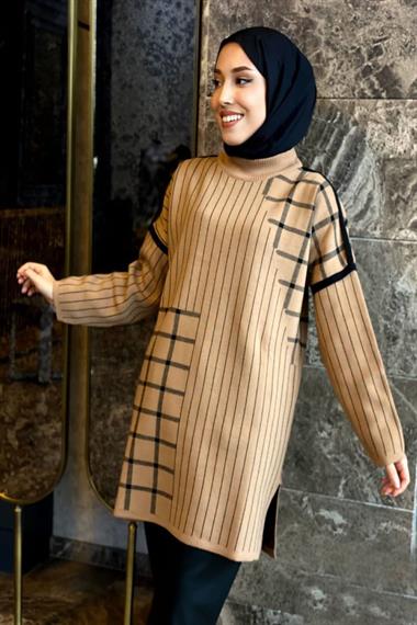 FTZ Women FTZ Women Kadın Kol Aksesuar Detay Kazak  Taş 21-6032