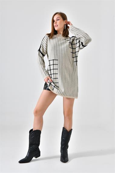 FTZ Women FTZ Women Kadın Kol Aksesuar Detay Kazak  Taş 21-6032