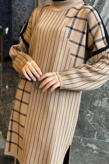 FTZ Women FTZ Women Kadın Kol Aksesuar Detay Kazak  Taş 21-6032