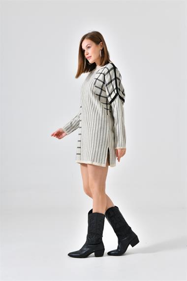 FTZ Women FTZ Women Kadın Kol Aksesuar Detay Kazak  Taş 21-6032