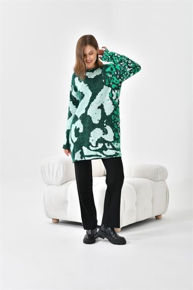 FTZ Women Kadın Leoparlı Takım  Benetton 20434