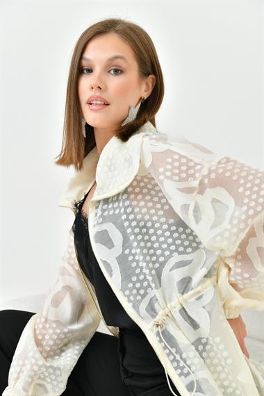 FTZ Women Kadın Jakar Cap  Beige 30840