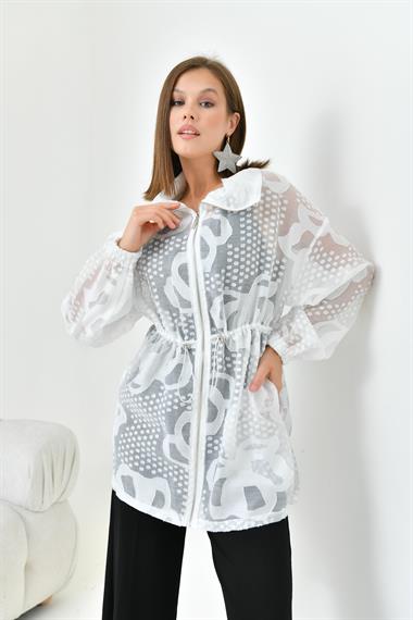 FTZ Women Kadın Jakar Cap  Ekru 30840