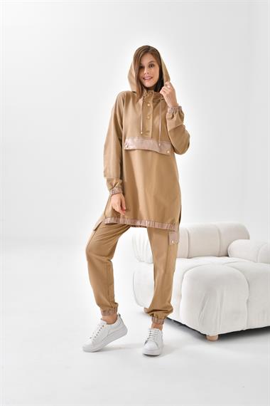 FTZ Women Kadın 2 İplik Takım  Beige 30612