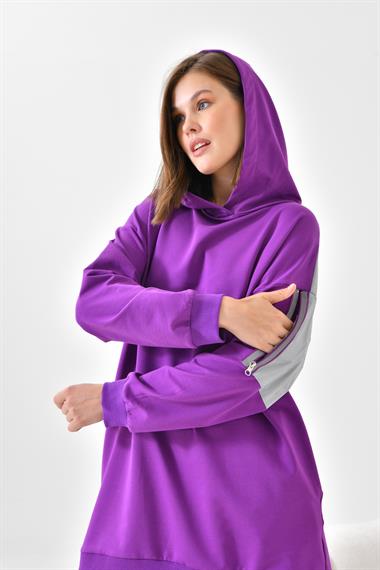 FTZ Women Kadın 2 İplik Takım  Mor 10007