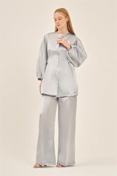 FTZ Women Kadın Abiye Takım  Mavi 31125