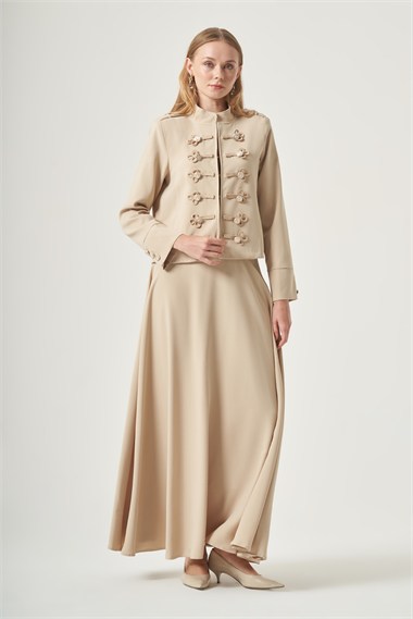 FTZ Women Kadın Adriana Takım  Beige 31513