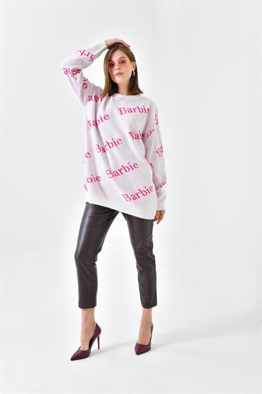 FTZ Women Kadın Barbie Kazak  Kemik 20675