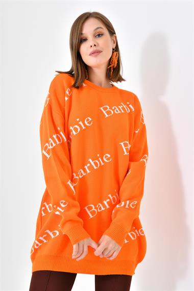 Ftz Women Kadın Barbie Kazak Orange