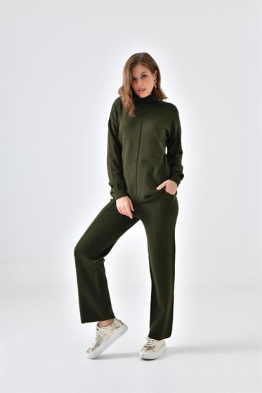 FTZ Women Kadın Basic İkili Takım  Haki 20582