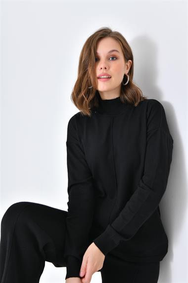 FTZ Women Kadın Basic İkili Takım  Siyah 20582